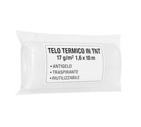 Lemag srl Telo Termico in TNT 1,6 x 10 m - 17 g/m² - Tessuto Non Tessuto Antigelo per Protezione Piante - Copertura Traspirante per Orto e Giardino