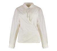 Lemaire - Camicia in Cotone Storto con Colletto Dritto - - Blouses & Shirts - Donna - Beige - S