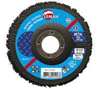 Leman 4111570 -Disco per decapaggio, piatto in nylon, Blu, 4112570