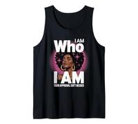L'emancipazione delle Donne Afro Arte I Am Who Pride Women Uomini Canotta