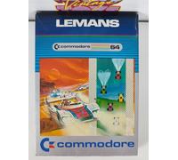 LEMANS COMMODORE 64 COMPUTERS GAME VIDEOGAME 1983 C64 DEADSTOCK PAL CARTRIDGE