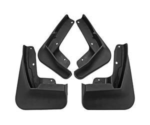 LEMAS 4 Pezzi Auto Parafanghi per Volkswagen Polo 2019-2023, Impermeabile Paraschizzi Guardie Parafanghi, Auto Anteriore Posteriore Parafanghi Kit