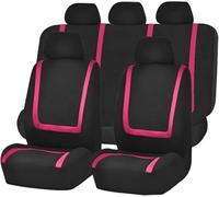 LEMAS Auto Set Coprisedili per Renault Captur II 2019 2020 2021 2022 2023 2024 2025, 5 Posti Traspirante Durevole Protezione Sedile Accessori Interni Auto,A-Rose Red