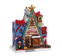 Lemax Christmas Village Nancys Christmas Boutique Battery Operated Led - 05696