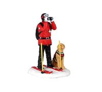 Lemax 12028 Vail Village Figurina: Pattuglia di sci