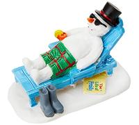 Lemax 12039 Christmas Village - Pupazzo di Neve Rilassante