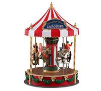 Lemax Christmas cheer Carousel giostra natalizia Villaggio di Natale