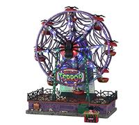Lemax 14823-UK Spooky Town Sights & Sounds: Web of Terror Ferris Wheel, Multicolore