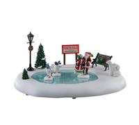 Lemax Accessorio Pista di Pattinaggio del Polo Nord Santa's Wonderland Multicolore 14837