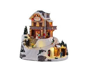 Lemax 15735-UK Vail Village Sights & Sounds: Winterhaus Resort