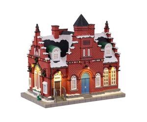 Lemax 15808-UK Norman Rockwell Lighted Buildings: Town Offices 1884