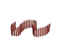 LEMAX - 18 in. Wired Wooden Fence