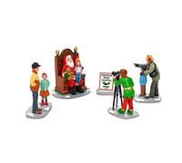 Foto con Babbo Natale set di 5 Vail Village - Multicolor