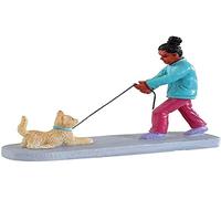 Lemax- Statuetta del Villaggio di Natale: It's Time for a Walk, 22132