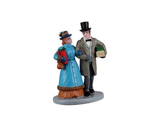Lemax 22144 - Statuetta del villaggio di Caddington: data di shopping natalizio