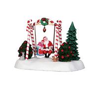Lemax 24479 Wonderland Accessorio: Babbo Natale Swing
