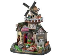 Lemax 25849-UK Spooky Town Sights & Sounds: Headstone Mill Brewery, Multicolore