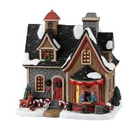 Lemax- Vail Village Lighted Building: Here's to The Holidays, Multicolore, 35029