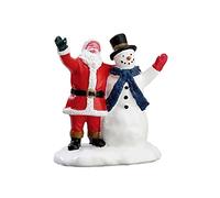 Lemax 62437 Village Figurine: Auguri di Natale