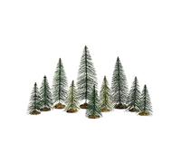 Lemax 84358 Christmas Village Accessory: Needle Pine Trees (Set of 10)