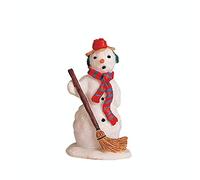LEMAX Pupazzo di neve "Mister Snowman" in poliresina H6.5 x 4 x 3.8 cm