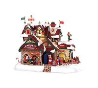 LEMAX Cottage di Natale decorazione Natale multicolore addobbi natalizi
