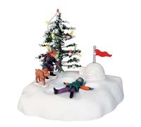 LEMAX RAGAZZO GIOCA A FARE L'ANGELO - PRESEPE NATALIZIO 44187