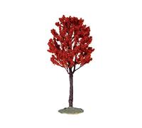 Lemax Albero Di Cipresso Rosso Con Tronco Marrone