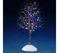 LEMAX Albero di natale Butternut luci led multicolore "Butternut Tree" in metallo H24,3x13x12,3 cm
