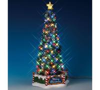 NEW MAJESTIC CHRISTMAS TREE, B/O (4.5V) Attrazioni Lemax Cod 65850