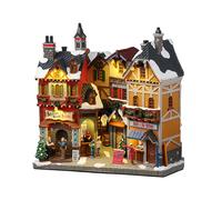 Lemax Alpine Winter Shops 25869 - Facciata Negozi Invernali Luminosa Vail Village