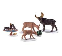 LEMAX Animali del Parco CURIOSI - Wild Animals, Set of 5 cod.92771