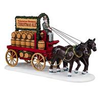 Lemax Belle Carrozze Slitta Trainata Cavalli Villaggio di Natale Figurine Div.
