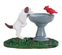 LEMAX BEVIAMO Insieme! - Bird Bath Dog Fountain cod 94535