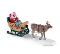 Lemax- Caddington Village Accessory: North Pole Sleigh Ride, Multicolore, 03514