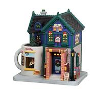 Lemax- Caddington Village Lighted Building: Books & Brews Café, Multicolore, 35038