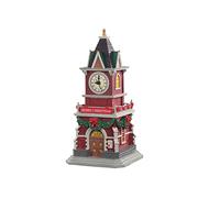Lemax Christmas Village Tannenbaum Clock Tower Battery Operated (1.5V) - 05679