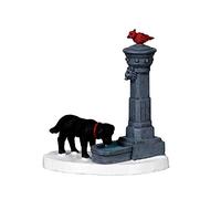 LEMAX CANE CHE BEVE ALLA FONTANA - WATER FOUNTAIN COD 04231 VILLAGE PRESEPE