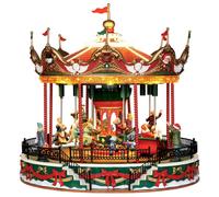 Lemax santa carousel 34682 villaggio di natale - 34682