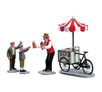 LEMAX | Carretto del Gelato, Set di 4 - Gelato Cart, Set Of 4 - 32139