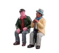 Lemax - CHATTING WITH OLD FRIENDS, SET OF 2