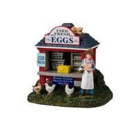 LEMAX Chiosco delle uova "Egg-Cellent Egg Stand" in resina H10.4 x 11.3 x 9.2 cm