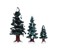 LEMAX Christmas Evergreen Tree Set of 3 cod. 84407