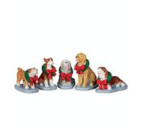 Lemax - Christmas Pooch, Set Of 5