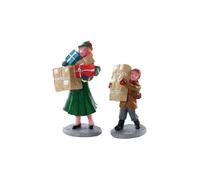 Lemax Christmas Rush Set di 2