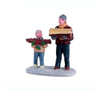 Lemax Christmas Village 02807 - Legna da ardere per il focolare