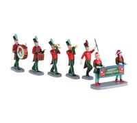 CHRISTMAS ON PARADE SET OF 6 Decorazioni da Tavolo Lemax Cod 03515