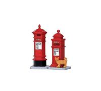 Lemax Christmas Village 14362 - Set di 2 cassette postali vittoriane