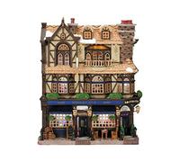 WESLEY PUB BATTERY-OPERATED (4.5V) Edificio Illuminato Lemax FACADES Cod 45099