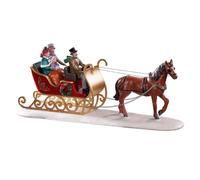 Lemax Christmas Village 93433 - Giro in slitta vittoriana